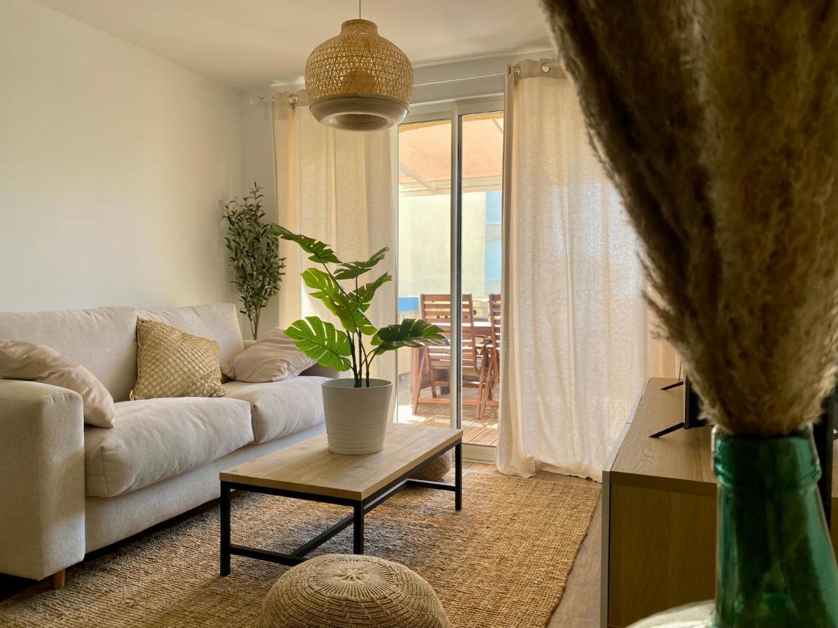 Terrasse Vue Mer 2 Pieces A Leucate Avec Piscine Daire Dış mekan fotoğraf
